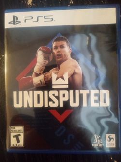 Undisputed PS5 Game in case included