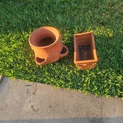 2 Pots For Plants.  100 Check Home Depot 