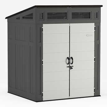 Suncast 6' x 5' Modern Storage Shed, is $799.99 in Costco