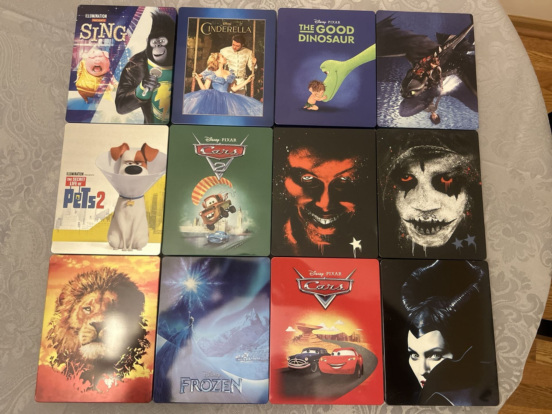 Disney & Marvel 4K/Blu-Ray Limited Edition OOP Steelbooks