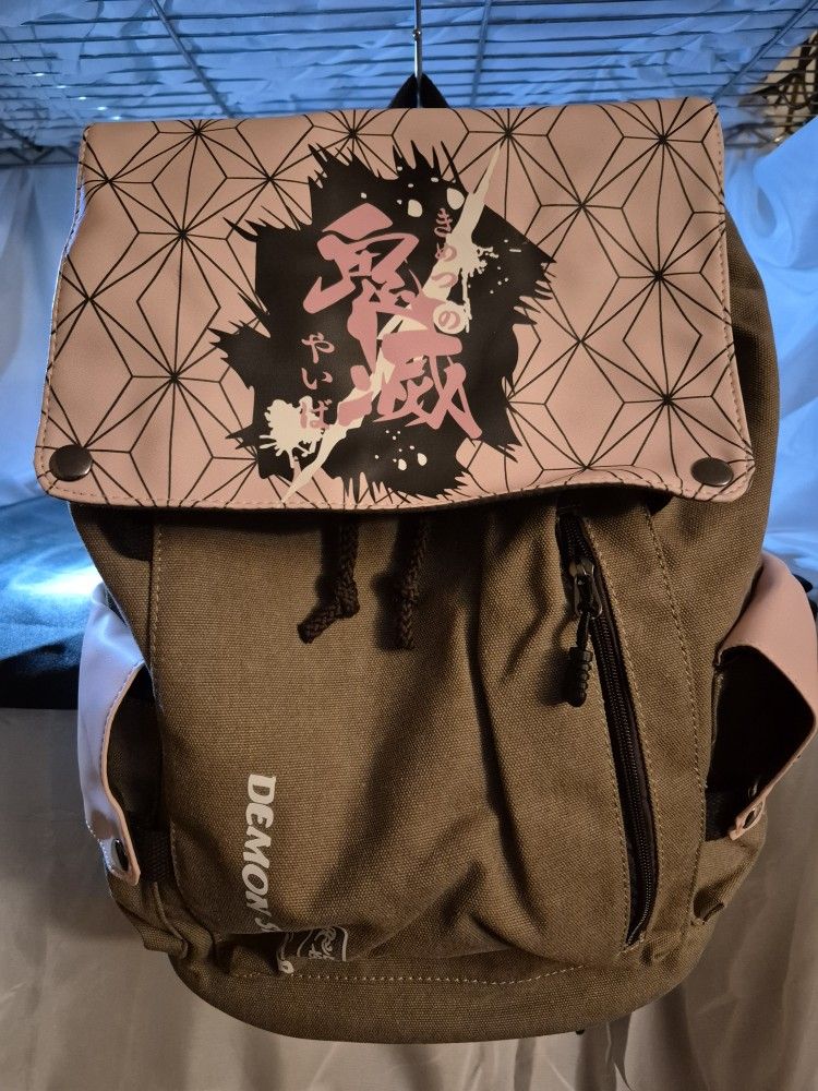 Demon Slayer Canvas Backpack