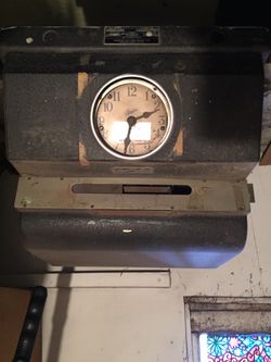Vintage Time Clock