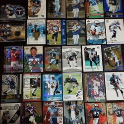 Tennessee Titans 30 Card Lot.