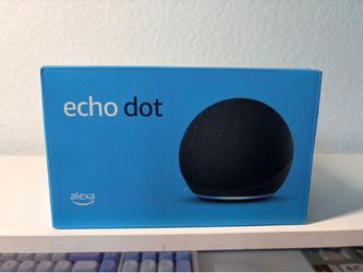 Amazon Echo Dot- BRAND NEW (Black Smart Speaker with Alexa)