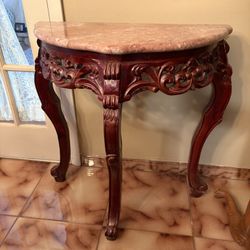 Table W/ Marble Top