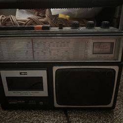 Vintage Radio Cassette Player 