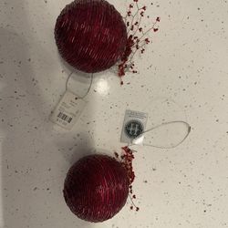 Home For The Holidays New Vintage Christmas Beaded Ornaments