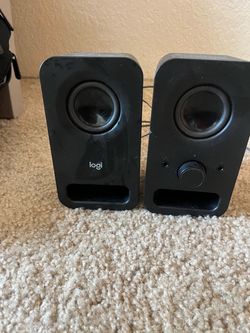 Logitech Computer Speakers – Black – Used