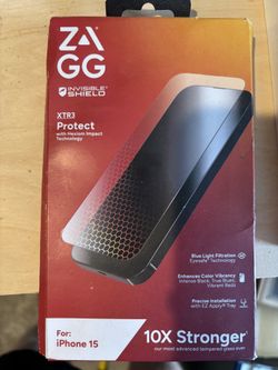 Zagg Invisible Shield for iPhone 15