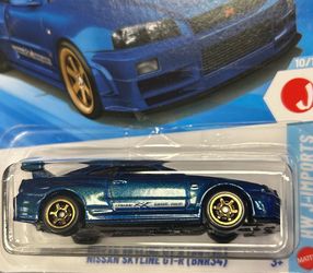 Hot Wheels mainline Nissan Skyline GT-R BNR34