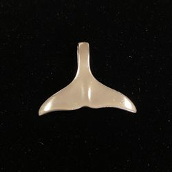 S925 Whale Tail Pendant