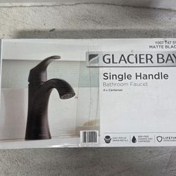 Glacier Bay Single Handle Bathroom Faucet Brand New (Price Is Firm)