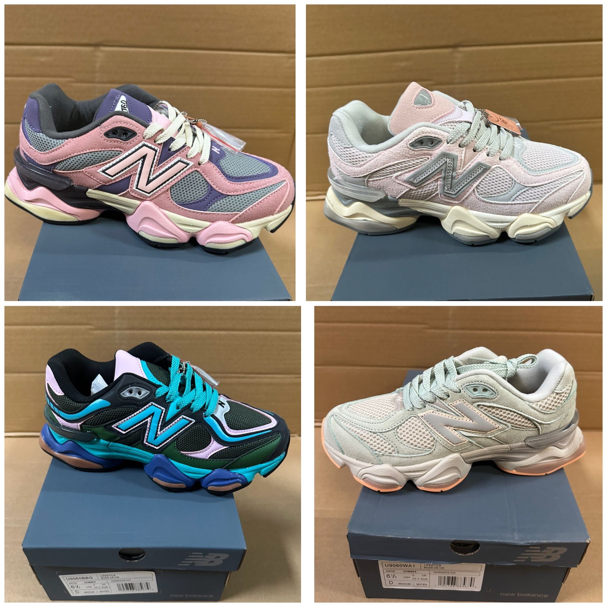 New Balance 9060 Women’s Sneaker, 6/7/8, New