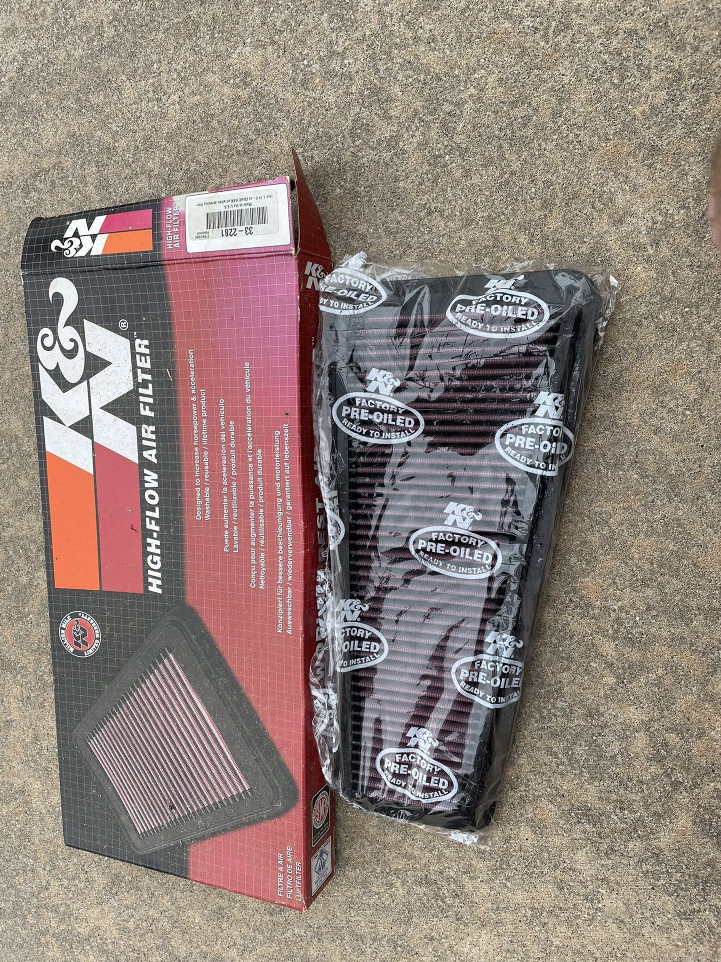 K&N High Flow Air Filter