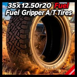 Brand New 35X12.50R20 Fuel Gripper AT Tires