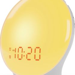 Wake Up Light Sunrise Alarm Clock for Kids