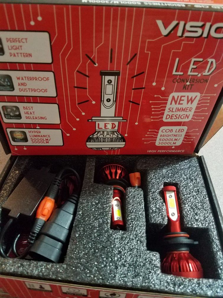 Led headlight kits all size available
