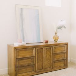 FREE DELIVERY 🛻 VTG MCM Wideboy 9 Drawer Dresser