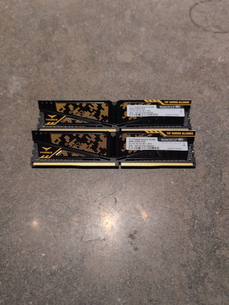 T Force 16GB RAM DDR4