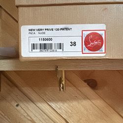 New very prive 120 Christian Louboutin red bottoms