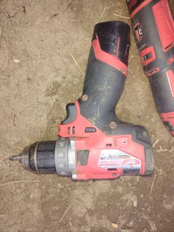 Milwaukee Cordless Drill Driver with cordless Dremel