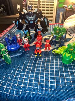 PJ Masks Figure and Vehicle Lot
