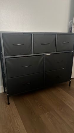 Black dresser