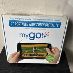 MyGoTV 7" Portable Widescreen Digital TV