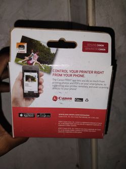 Cannon printer ink package