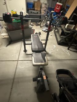 Workout Bench Set