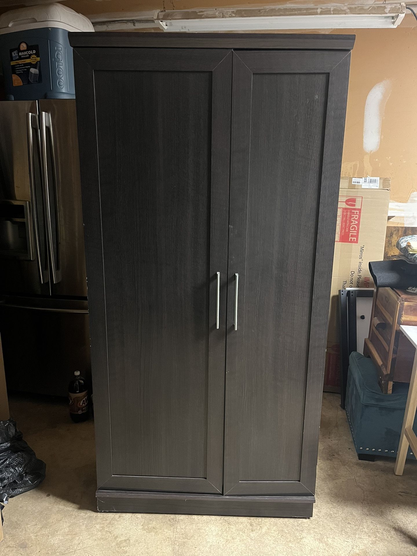 Armoire Cabinet Espresso In Espresso