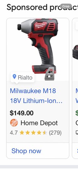 m18 milwaukee drill and impact driver.