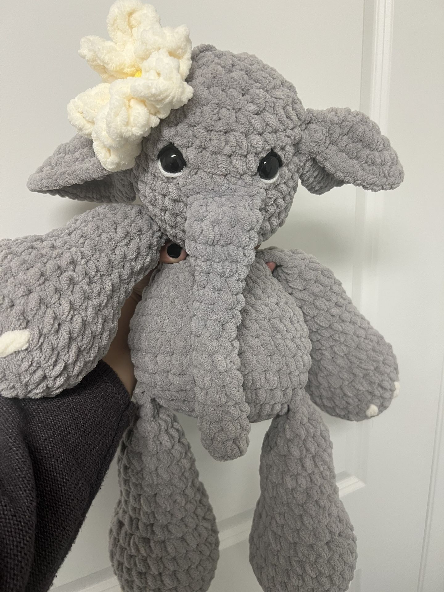 Plush Elephant (crocheted)