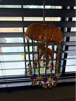 Bead wall hanging