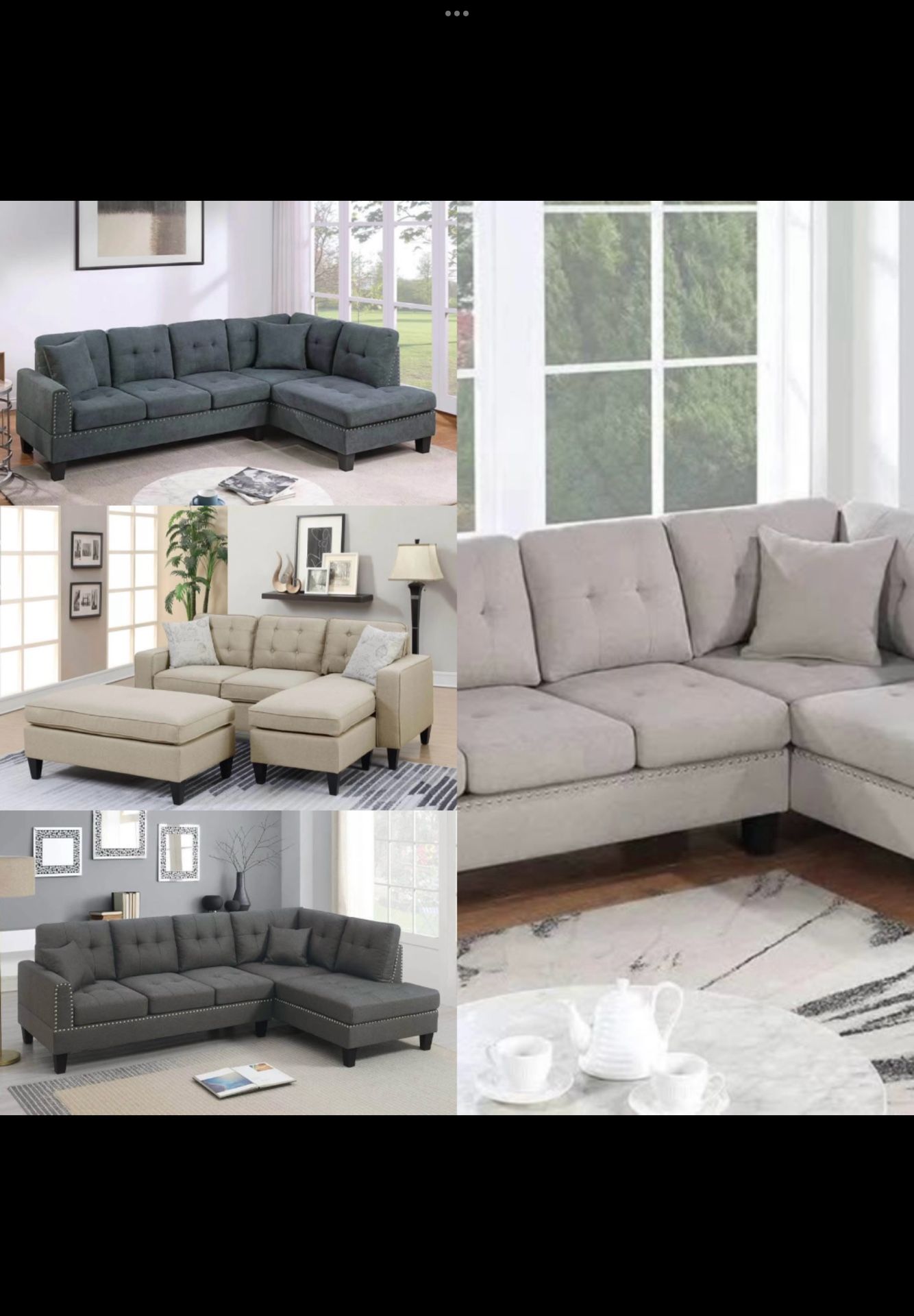 NEW SECTIONAL/ SECTIONAL NUEVO/ SOFA/ COUCH/ SILLON