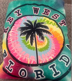 Hoodie  with tide dye style