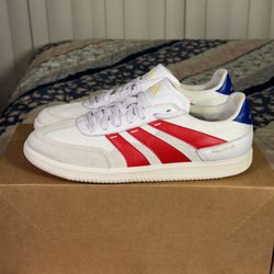 Adidas Predator Sneakers – Red/White/Blue – Men’s US 8 / Women’s US 9 