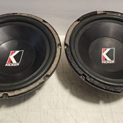 Old School Kicker Stillwater Designs F10a 10” Subwoofers