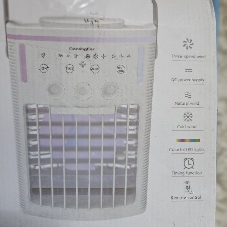 Cooling Fan With Mist