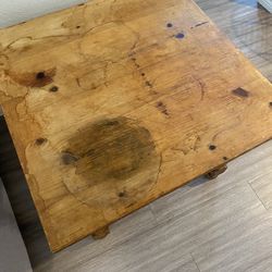 Spanish style side table