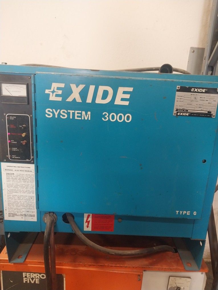 Forklift Charger 36 Volt, 3 Phase