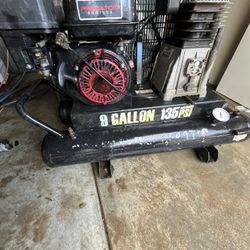 9 Gallon Gas Air Compressor