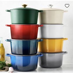 Le Creuset Signature Enameled Cast Iron Deep Round Oven, 6.5-Qt