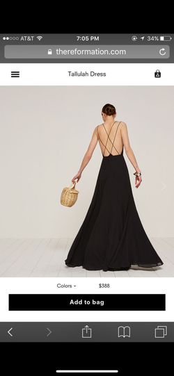 Reformation Prom Dress 