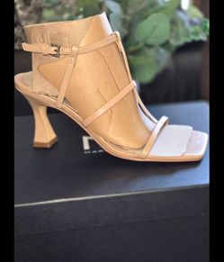 Natural Leather Size 6w Sandals