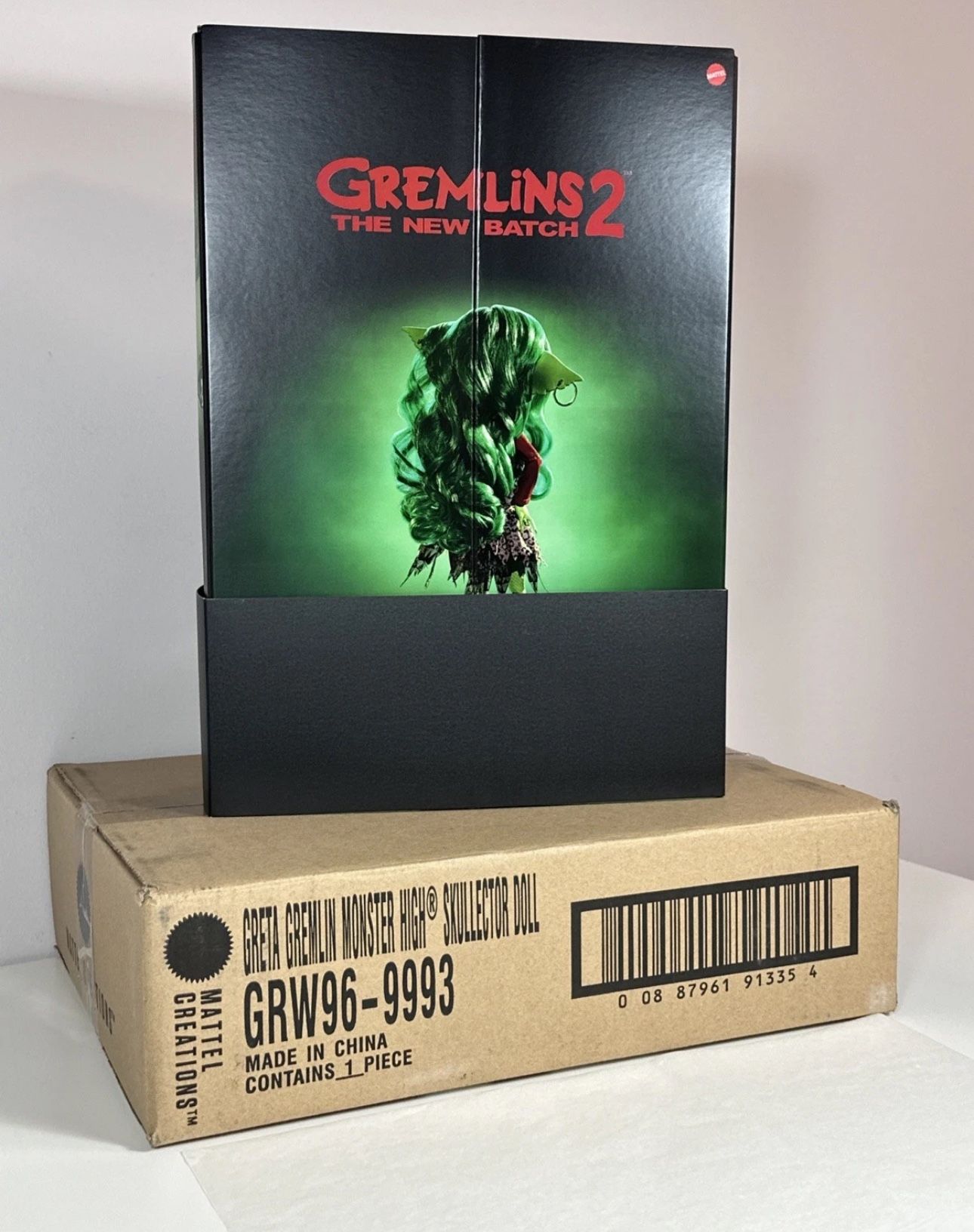 Mattel Monster Skullector Greta Gremlin Doll w/Gizmo