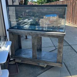 55 Gallon Fisk Tank/Stand/AND