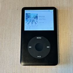 iPod Model:A1238 5thGen 80GB Blk Tested Good w/7175 Songs Good Battery Read Info