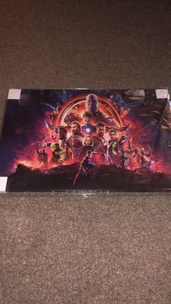 Avengers Infinity War Wall Canvas