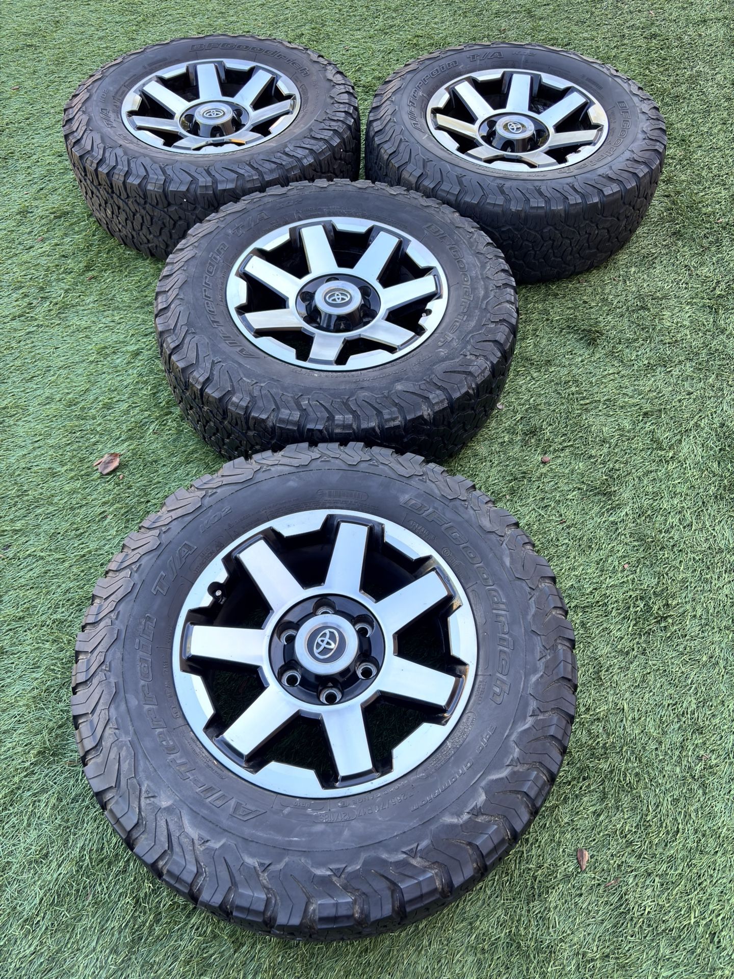 Tacoma Wheels Toyota Tundra Rims 4Runner Sequoia Land Cruiser Fj Rims TRD Pro Style Rims 4x4 T100 pick up 22RE TRD pro wheels TRD rims TRD off road KM
